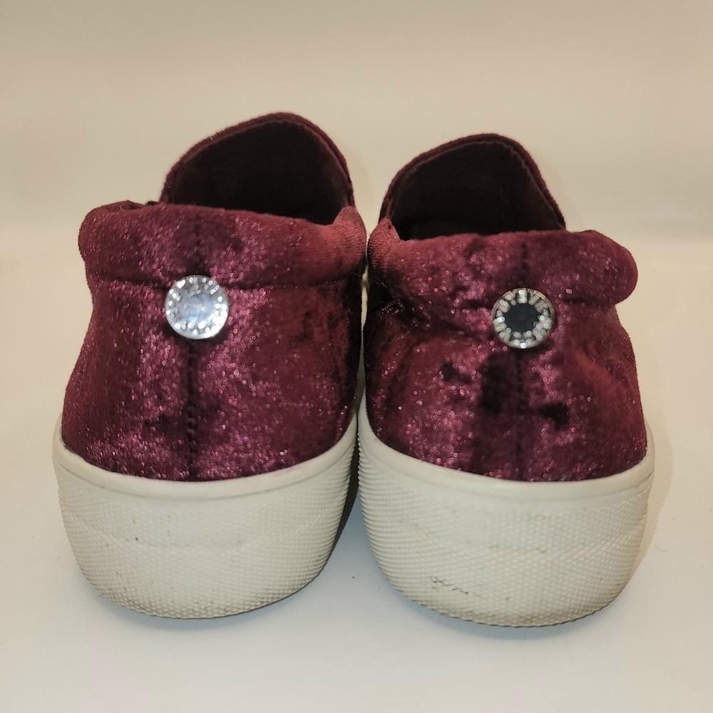 Steve Madden Velvet Slip On Size 8.5 - Picture 5 of 6